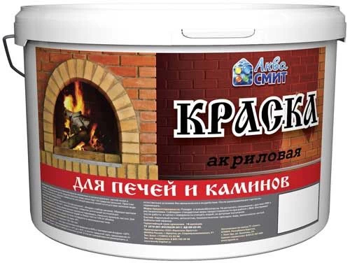 КРАСКА ДЛЯ ПЕЧЕЙ И КАМИНОВ БЕЛАЯ 3КГ