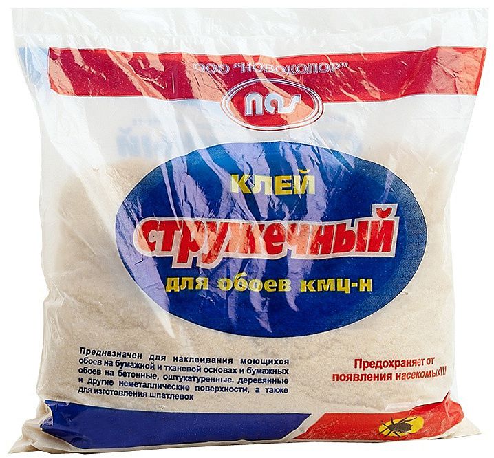 КЛЕЙ КМЦ-СТРУЖКА (0.2КГ) НОВОКОЛОР 